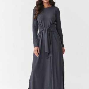 Sukienka Model M894 Antracyt - Makadamia