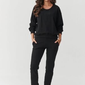 Spodnie Komplet Model M891 Black - Makadamia