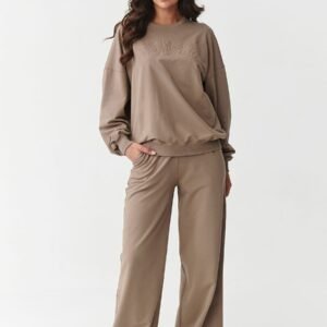 Spodnie Komplet Model M890 Mocca - Makadamia