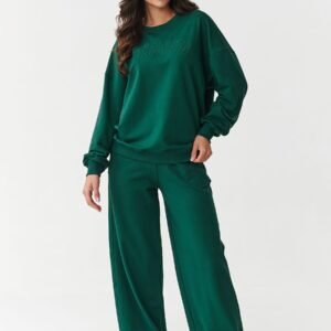 Spodnie Komplet Model M890 Bottle Green - Makadamia