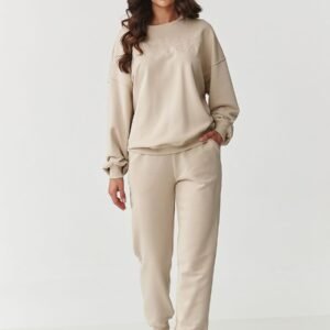 Spodnie Komplet Model M889 Light Beige - Makadamia