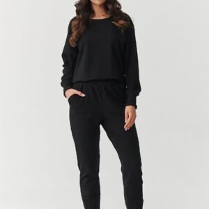 Spodnie Komplet Model M888 Black - Makadamia