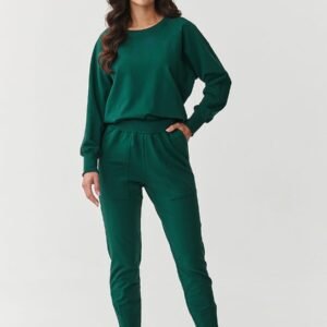 Spodnie Komplet Model M888 Bottle Green - Makadamia