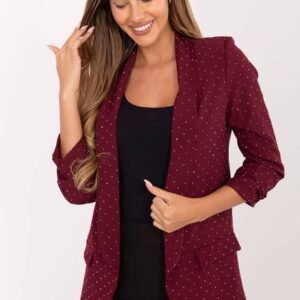 Marynarka Model IT-MA-7684.81 Bordo - Italy Moda