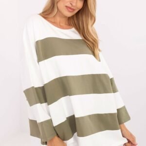 Bluzka Model RV-BZ-A833.50 Khaki - Relevance