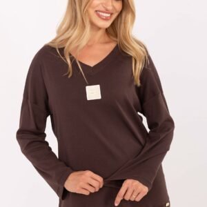 Bluzka Model RV-BZ-A852.51 Dark Brown - Relevance