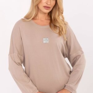 Bluzka Model RV-BZ-A823.49 Dark Beige - Relevance