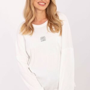 Bluzka Model RV-BZ-A823.49 Ecru - Relevance