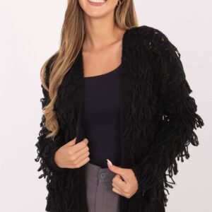 Sweter Kardigan Model MI-SW-1308.21 Black - Rue Paris