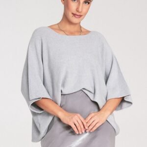 Sweter Damski Model M1102 Grey - Figl