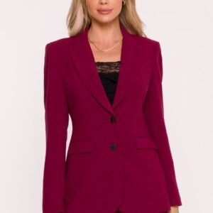 Marynarka Model S417 Bordo - Stylove