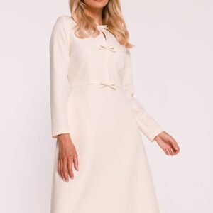 Sukienka Model S414 Kość Słoniowa - Stylove