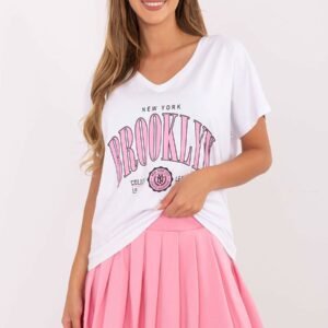 Spódnica Komplet Model RV-KMPL-A774.49 White/Pink - Relevance