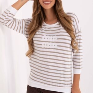 Bluzka Model RV-BZ-A790.47 White/Beige - Relevance