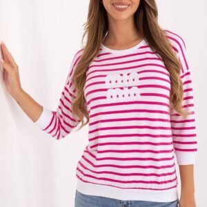Bluzka Model RV-BZ-A790.47 White/Pink - Relevance