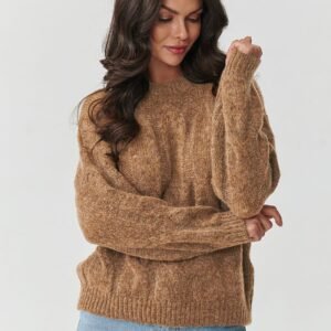 Sweter Damski Model S169 Ochra - Makadamia