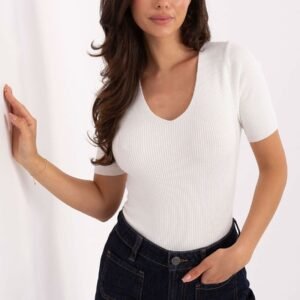 Sweter Damski Model PM-SW-B-627.63 Ecru - Factory Price