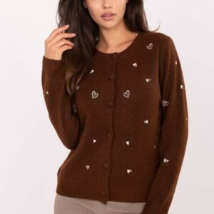 Sweter Damski Model PM-SW-F510.29 Brown - Factory Price