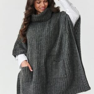 Golf Damski Model S160 Grafit Melange - Makadamia