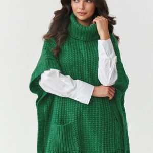 Golf Damski Model S160 Bottle Green - Makadamia