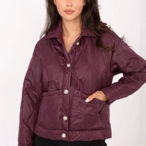Kurtka Damska Model IT-KR-FL9626.77 Bordo - Rue Paris