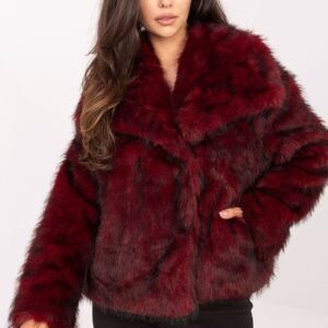 Kurtka Damska Model IT-KR-2501.43P Bordo - Rue Paris