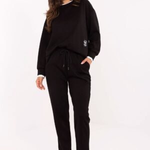 Spodnie Komplet Model IT-KMPL-9237.46 Black - Rue Paris