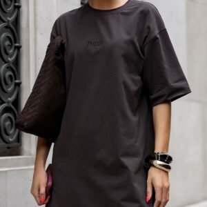 Sukienka Model Sella 378 Czekolada - IVON