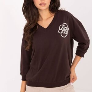 Bluzka Model RV-BZ-A891.21P Dark Brown - Relevance