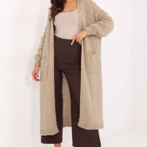 Sweter Kardigan Model MI-SW-WM6155.82 Beige - Italy Moda