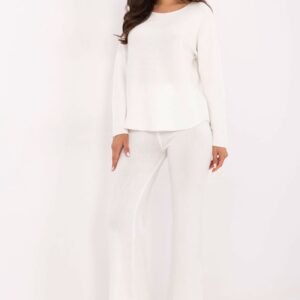 Spodnie Komplet Model IT-KMPL-2219.51 Ecru - Italy Moda