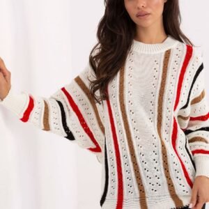 Sweter Damski Model IT-SW-93115.13 Ecru - Factory Price