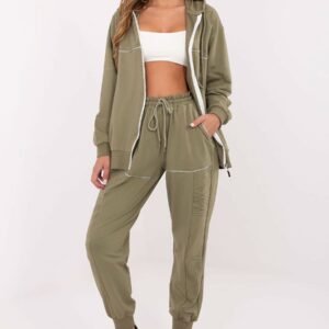 Spodnie Komplet Model RV-KMPL-A881.15 Khaki - Relevance