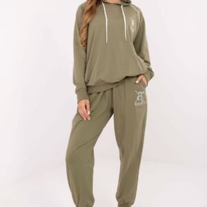 Spodnie Komplet Model RV-KMPL-A884.22 Khaki - Relevance