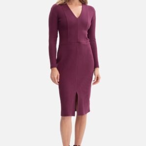 Sukienka Model B307 Śliwka - BeWear