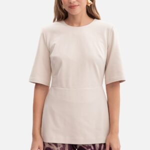 Bluzka Model B305 Piasek - BeWear