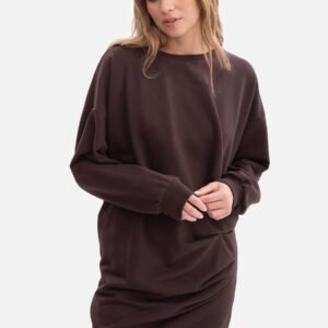 Sukienka Model B298 Gorzka Czekolada - BeWear