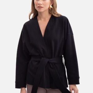 Narzutka Model B297 Black - BeWear