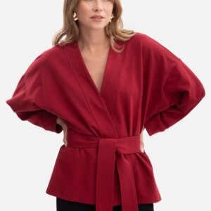 Narzutka Model B297 Bordo - BeWear