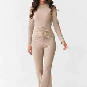 Spodnie Komplet Model M893 Beige - Makadamia