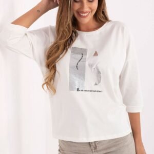 Bluzka Model RV-BZ-A820.27P Ecru - Relevance