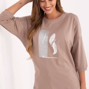 Bluzka Model RV-BZ-A820.27P Dark Beige - Relevance