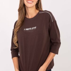 Bluzka Model RV-BZ-A826.89 Dark Brown - Relevance