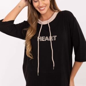 Bluzka Model RV-BZ-A892.00 Black - Relevance