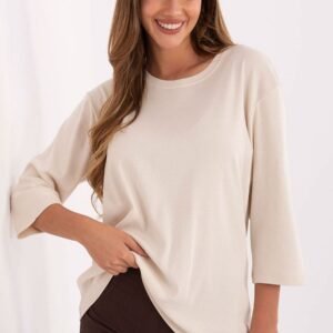 Bluzka Model RV-BZ-A804.05P Light Beige - Relevance
