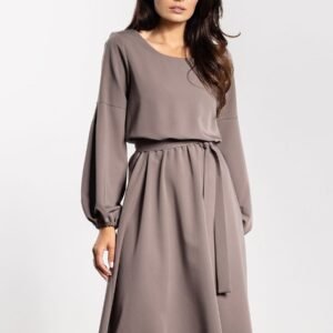 Sukienka Model A742 Taupe - awama