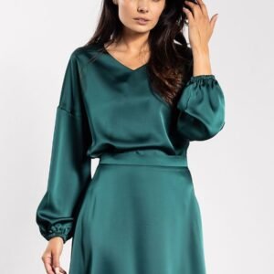 Bluzka Model A740 Bottle Green - awama