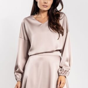 Bluzka Model A740 Beige - awama
