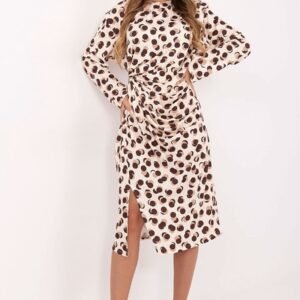 Sukienka Model IT-SK-20057.21P Light Beige - Rue Paris