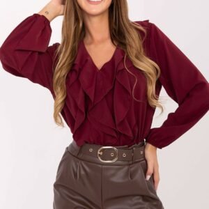 Szorty Damskie Model IT-SN-FL8701.97 Brown - Rue Paris